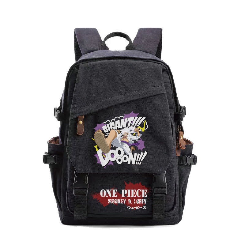 Men's Piece Cartoon Dragon Ball Totoro Joint Middle School Students' Schoolbags