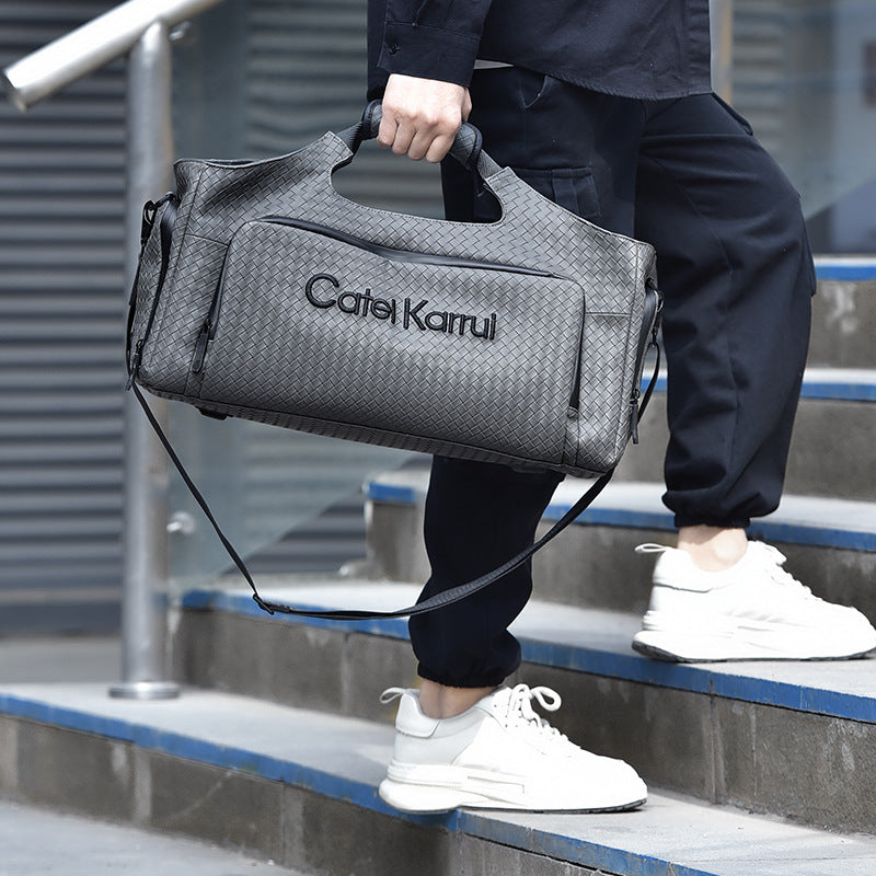 Men's Traveling Large Capacity Long Short Distance Business Men's Handbags