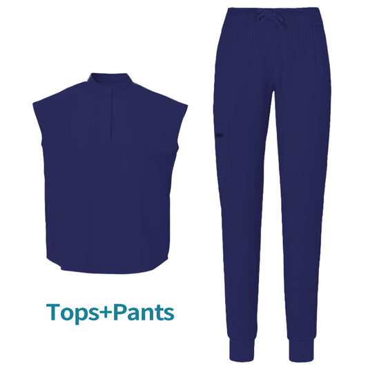 Women's Large Cuff Fashion Simple Solid Color Uniform