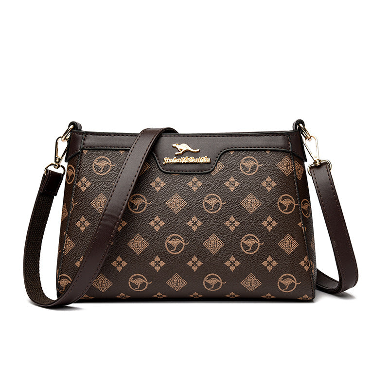 Graceful Women's Fashion Mother Print Pouch Women's Messenger Bag