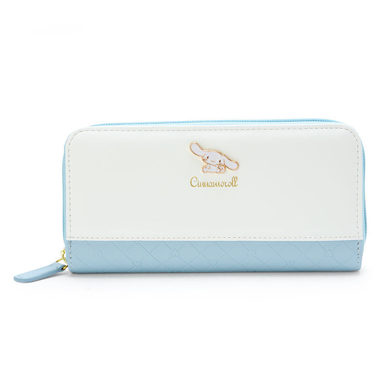 Innovative Madi Long Pink Zipper Heart Ladies Wallet