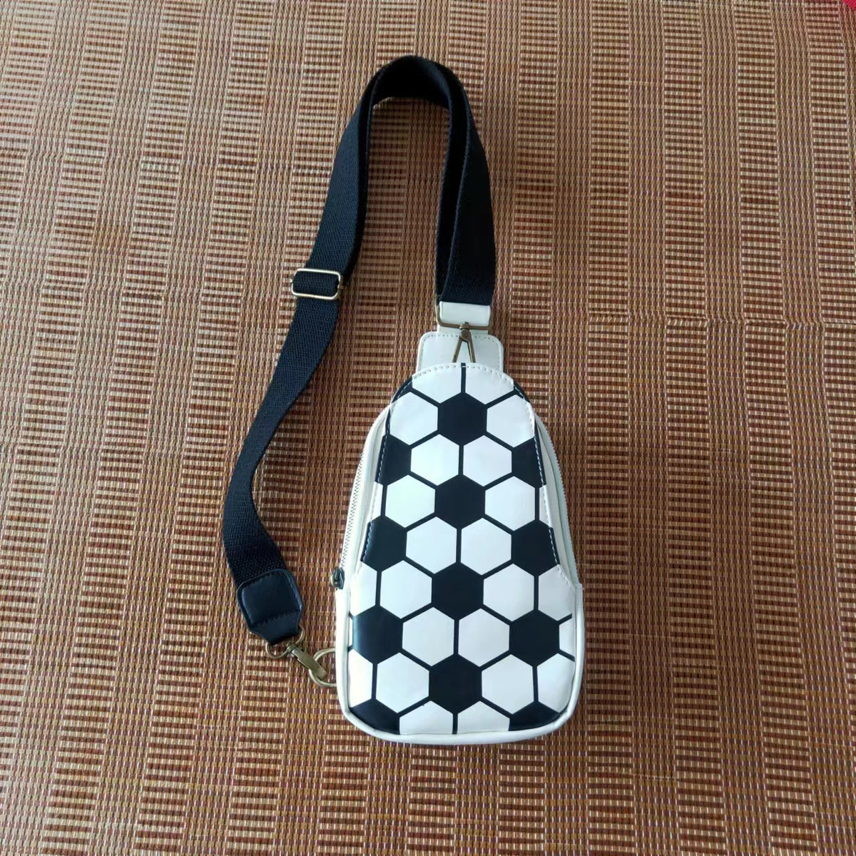 Trendy Female Lady Vintage Baseball Rugby Bags