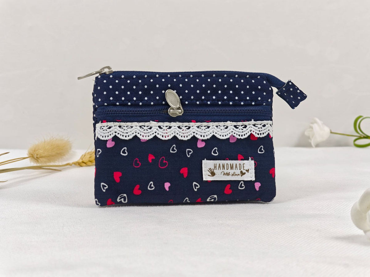 Versatile Women's Handmade Fabric Idyllic Minimalist Coin Purses