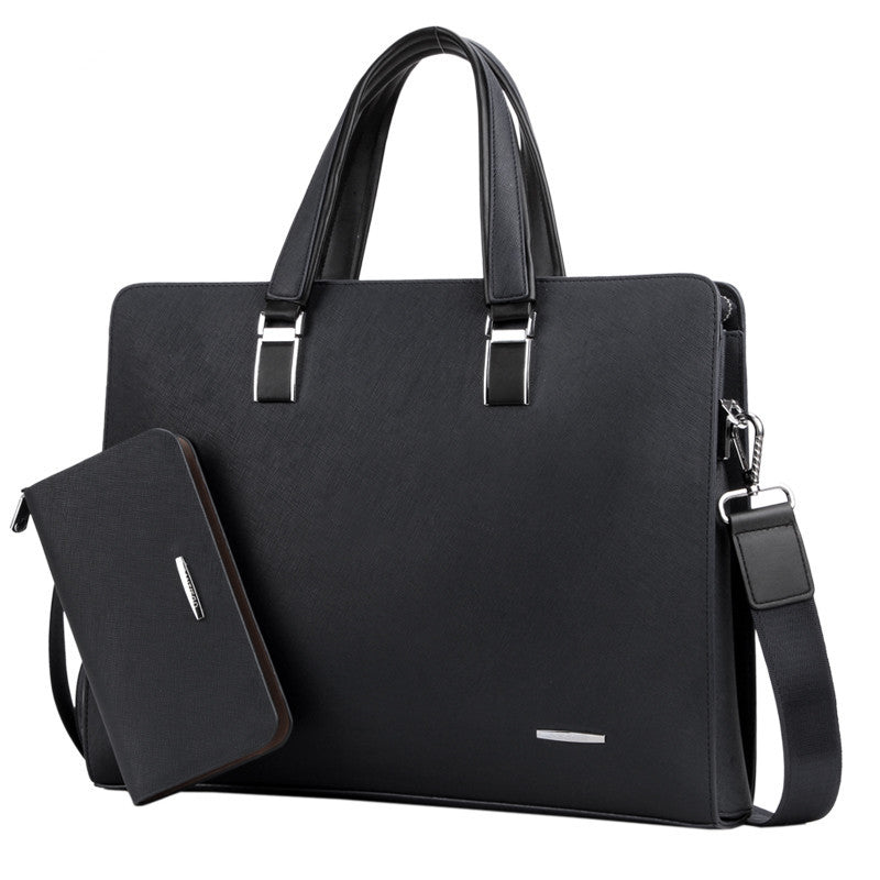 Men's Horizontal Business Computer Large Capacity Men's Handbags