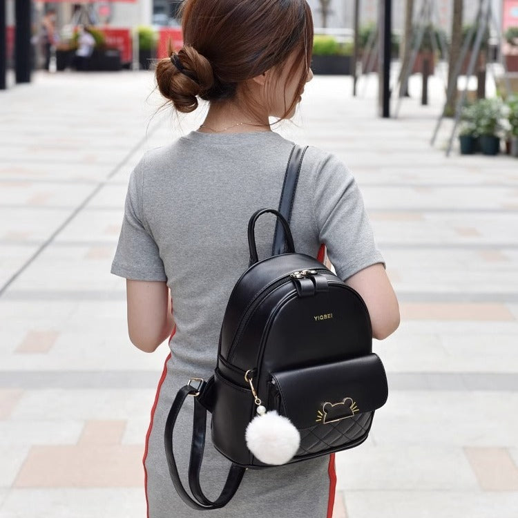 Women's Fashion Large Capacity Hand Holding Backpacks