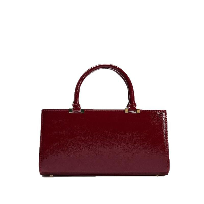 Women's Spanish Magneta Texture Advanced Mini Crossbody Bags