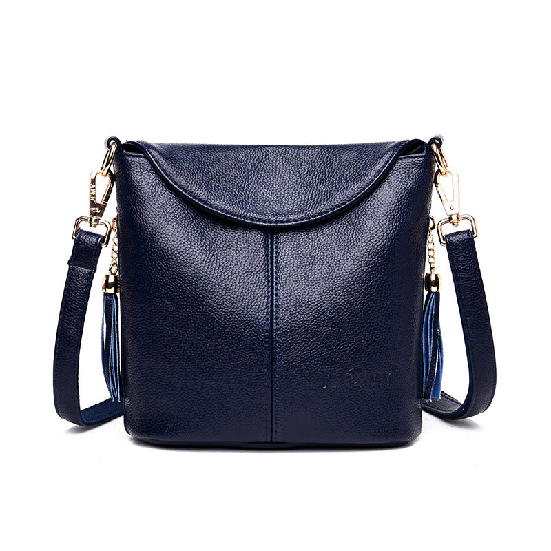 Women's High-grade Large Capacity Soft Leather Shoulder Bags