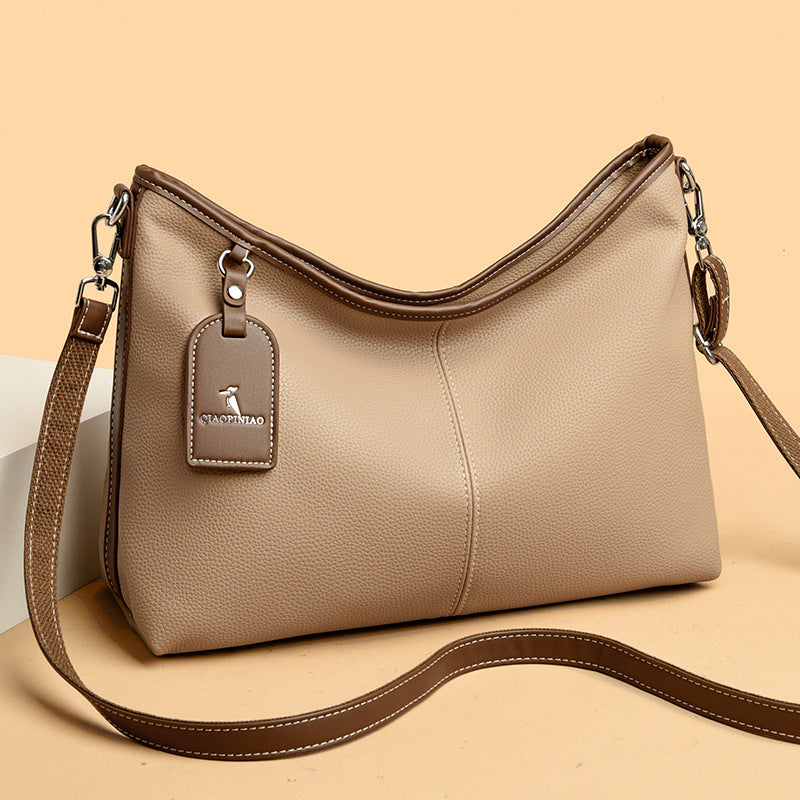 Women's Expandable Material Large Capacity Western Style Shoulder Bags