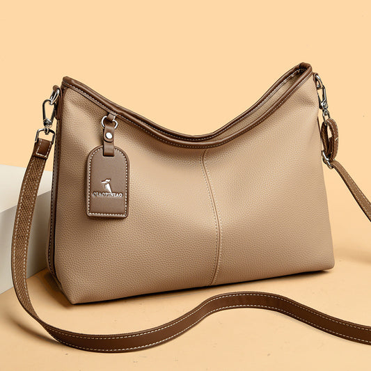 Women's Expandable Material Large Capacity Western Style Shoulder Bags