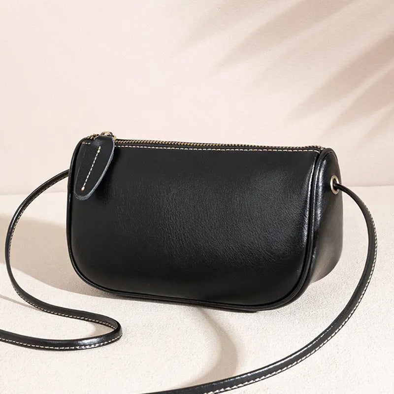 Women's Retro Genuine Leather Fashion Dumpling Bags