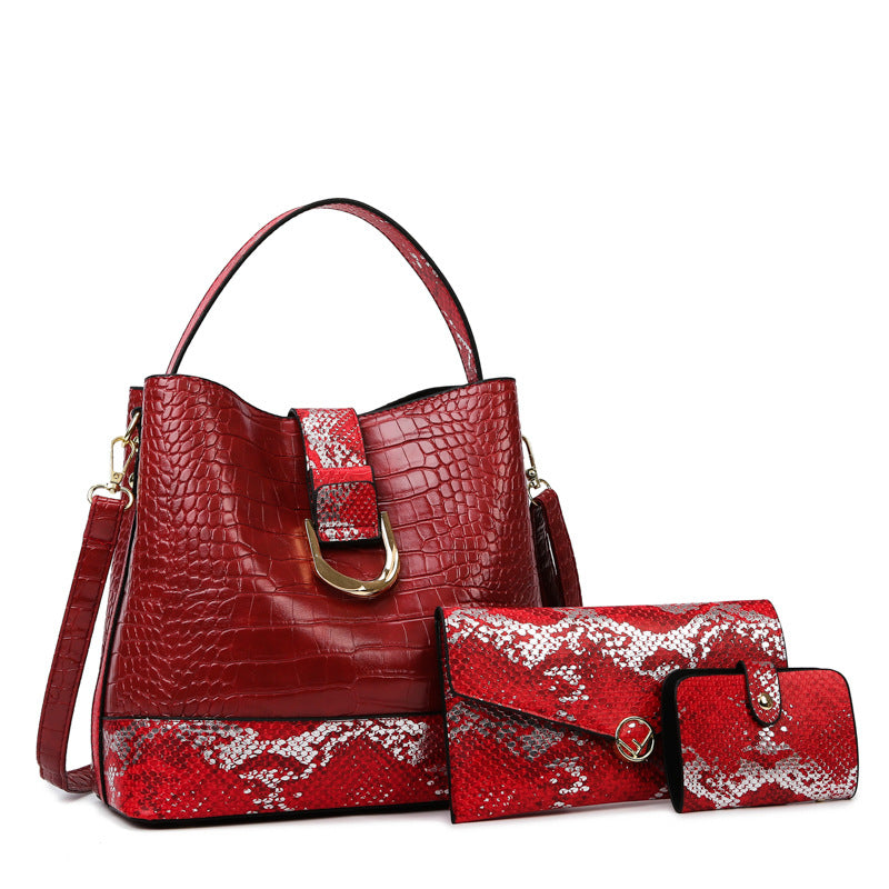 Women's Glamorous Match Sets Simple Popular Shoulder Bags