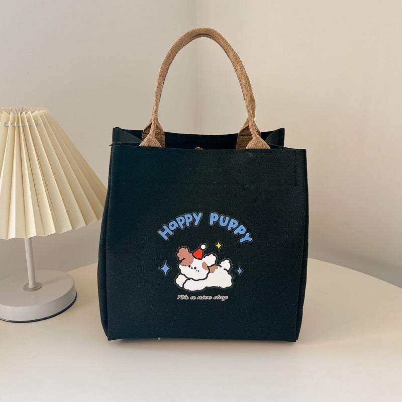 Women's Fashion Lunch Box Korean Style Cloth Versatile Family Bags