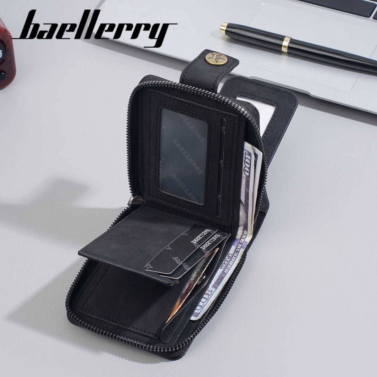 Men's Short Retro Credentials Storage High Sense Business Men's Wallet