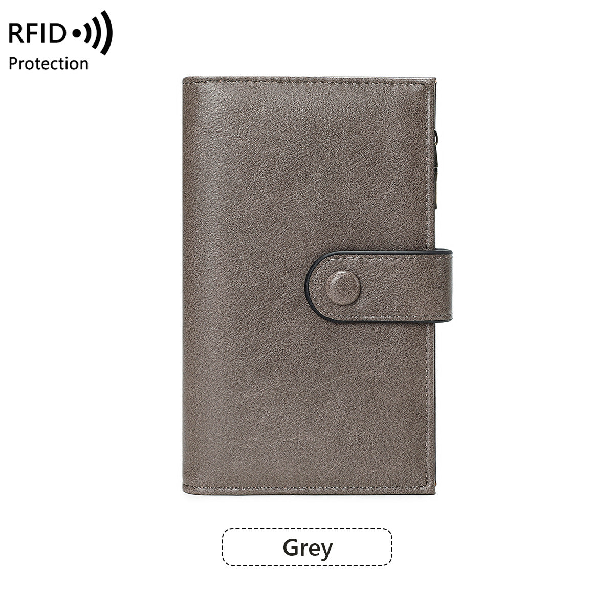 Women's Swiping Retro Passport Long Document Ladies Wallet