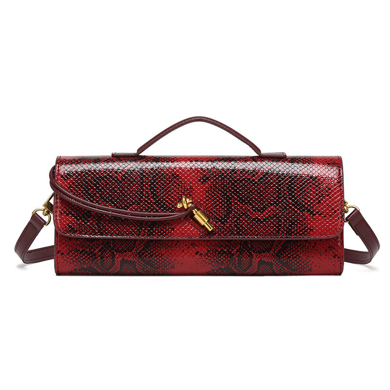 One Temperament Baguette Trendy Fashion Long Shoulder Bags