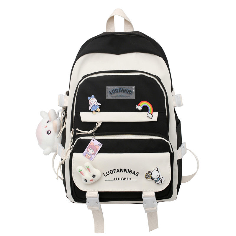 Leisure Junior High Female College Korean Backpacks