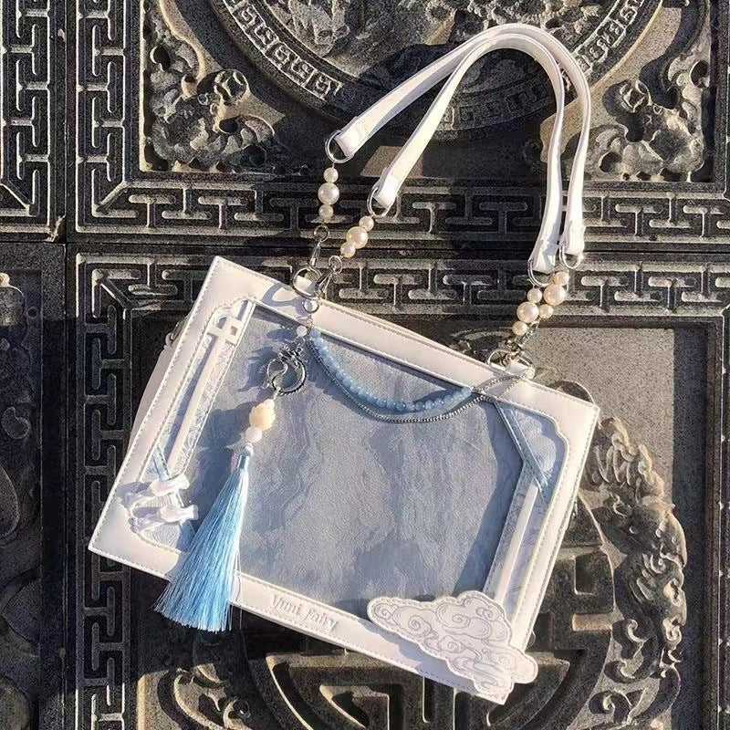 Flying In The Sky Ancient Chinese Crossbody Bags