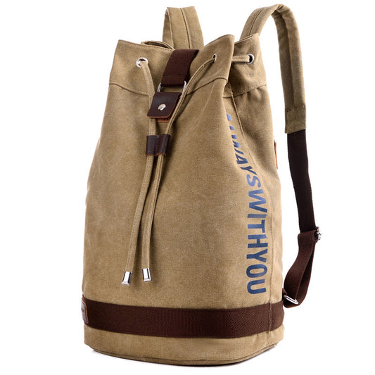 Men's Glamorous Canvas Basketball Large Capacity Sports Backpacks