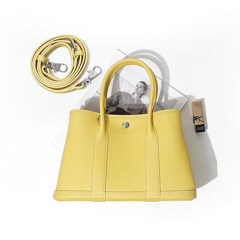 Women's Genuine Leather Portable Quality First Layer Handbags