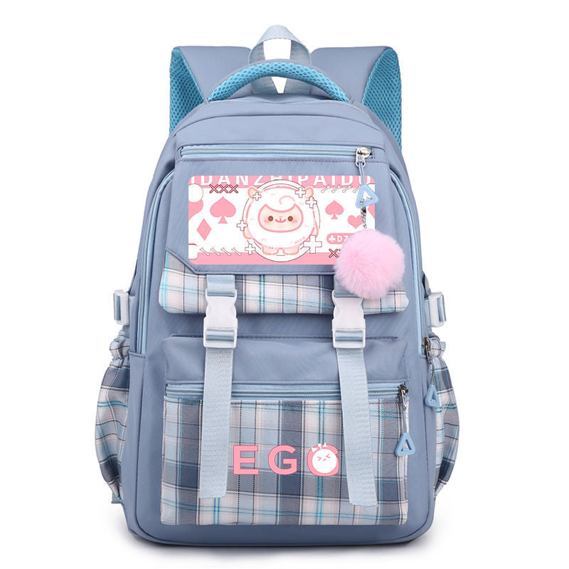 Egg Puff Party Good-looking Burden Alleviation Backpacks
