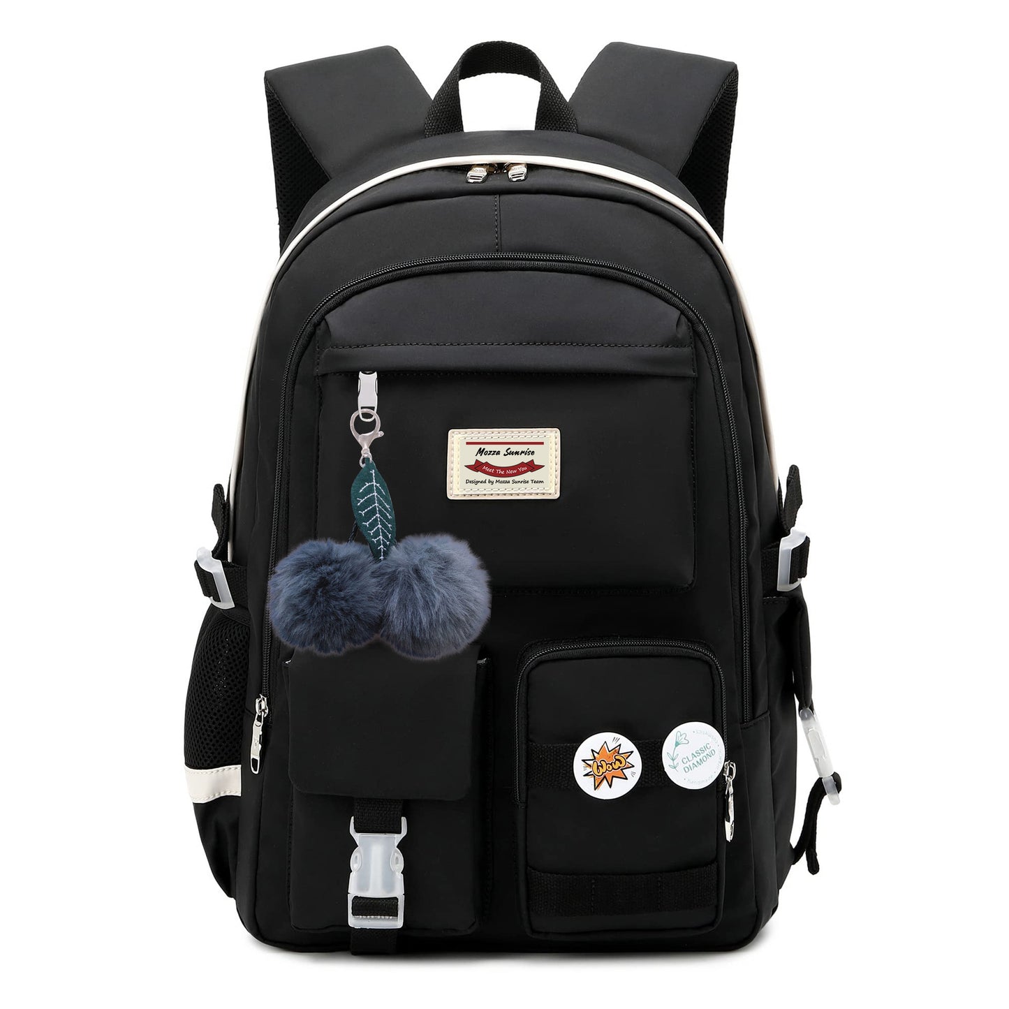Female Junior High Large Capacity College Backpacks