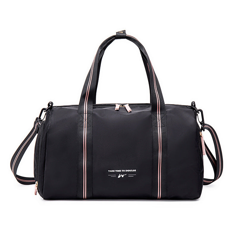 Women's Wet Separation Short-distance Portable Duffel Large Travel Bags