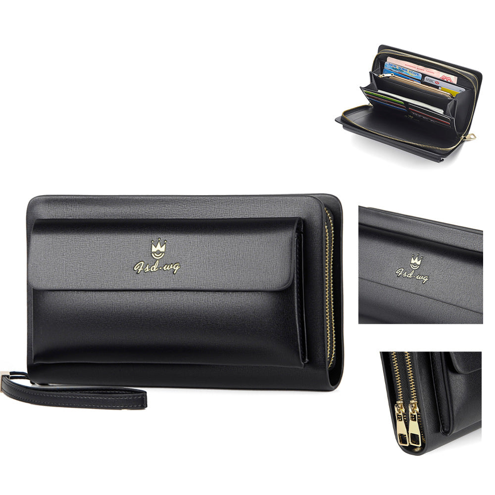 Men's Clutch Large Capacity Multiple Slots Business Men's Handbags