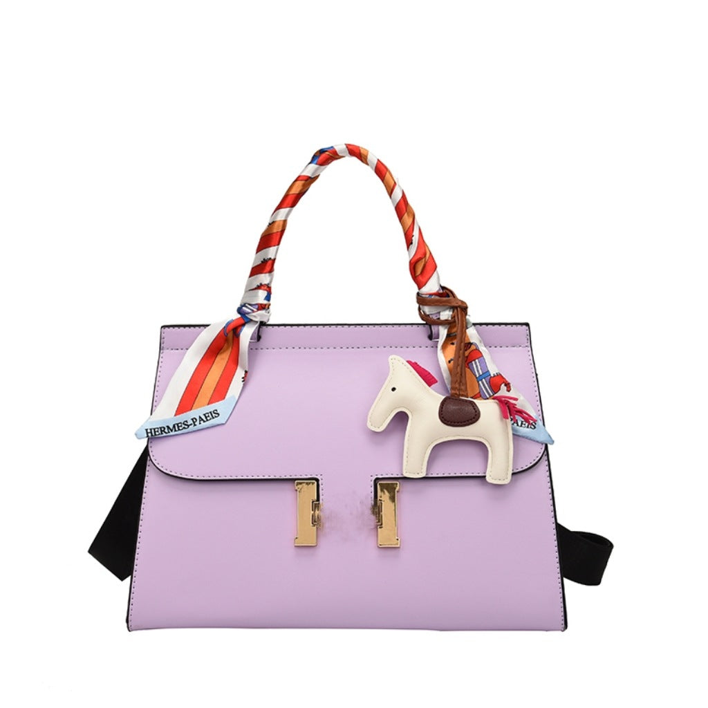 Women's Sense Constance Color Matching Big Fashion Handbags
