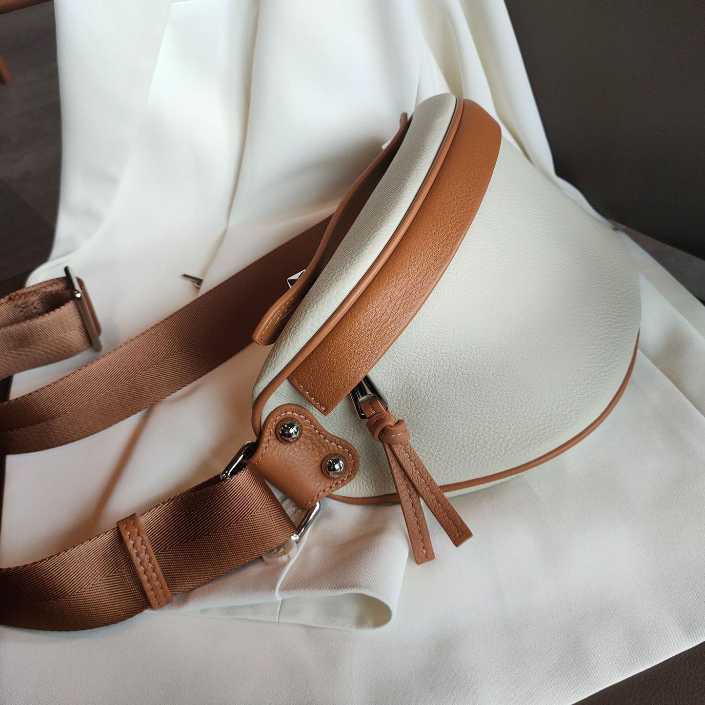 Women's Disco Trendy Large Capacity Soft Leather Waist Packs