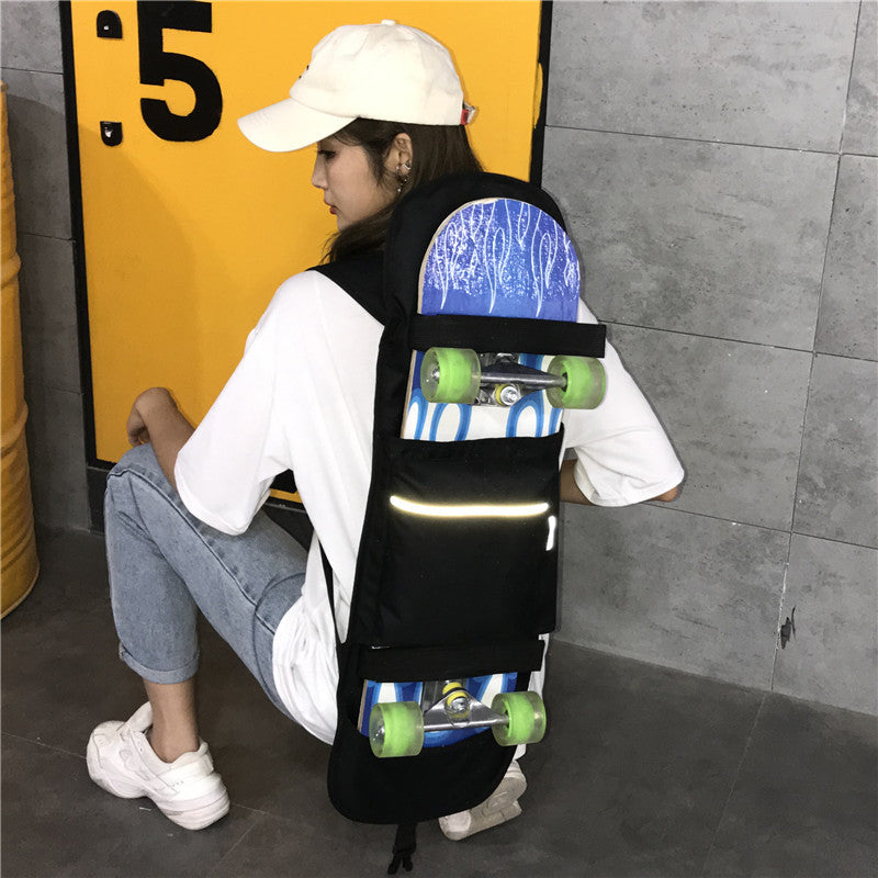 Skate Lightweight Multifunctional Reflective Double Rocker Sports Backpacks
