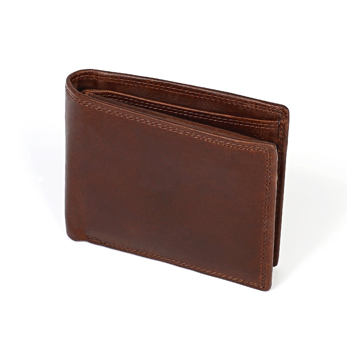 Men's Crazy Horse Leather First Layer Cowhide Men's Wallets