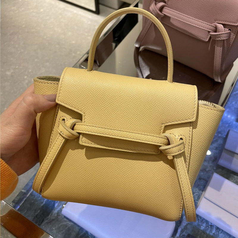 Women's Trendy Summer Catfish Portable Cowhide Wings Shoulder Bags