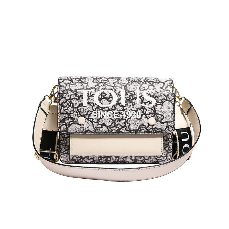 Women's Fashion Printed Summer Word Niche Mother Shoulder Bags