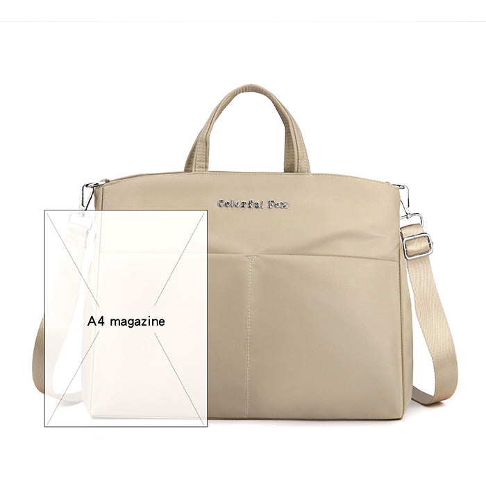 Women's Large Capacity Korean Fashion Trendy Computer Crossbody Bags