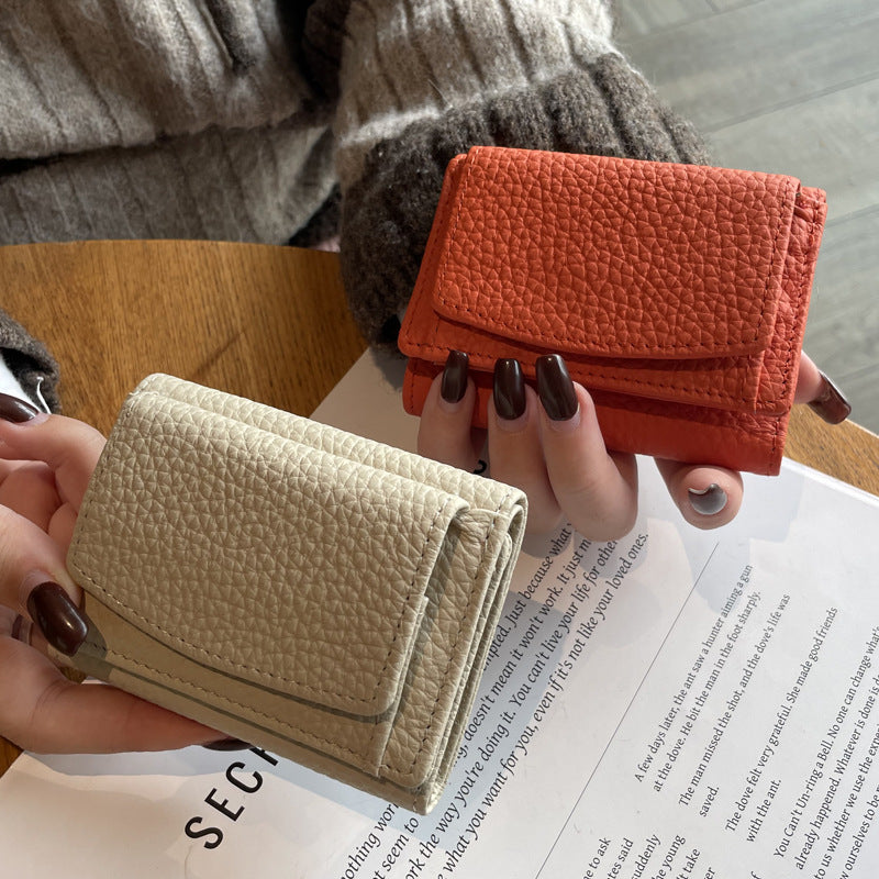 Women's Genuine Leather Style Mini Short Bags