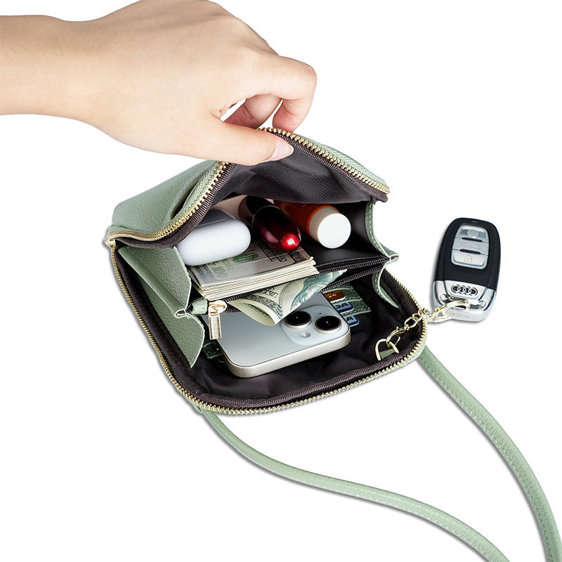 Women's Design Trendy Simple Leather Mini Crossbody Bags