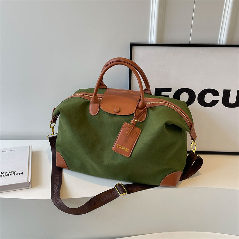 Large Capacity Short Female Stylish Lightweight Travel Bags
