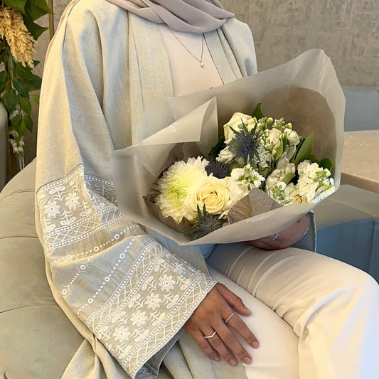 Creative Trendy Turkish Embroidered Elegant Robe Cardigans