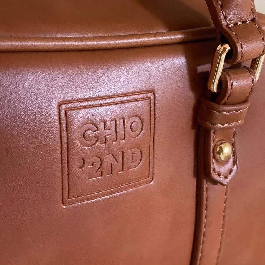 Women's Golden Autumn Postman Bowling Commuter Crossbody Bags