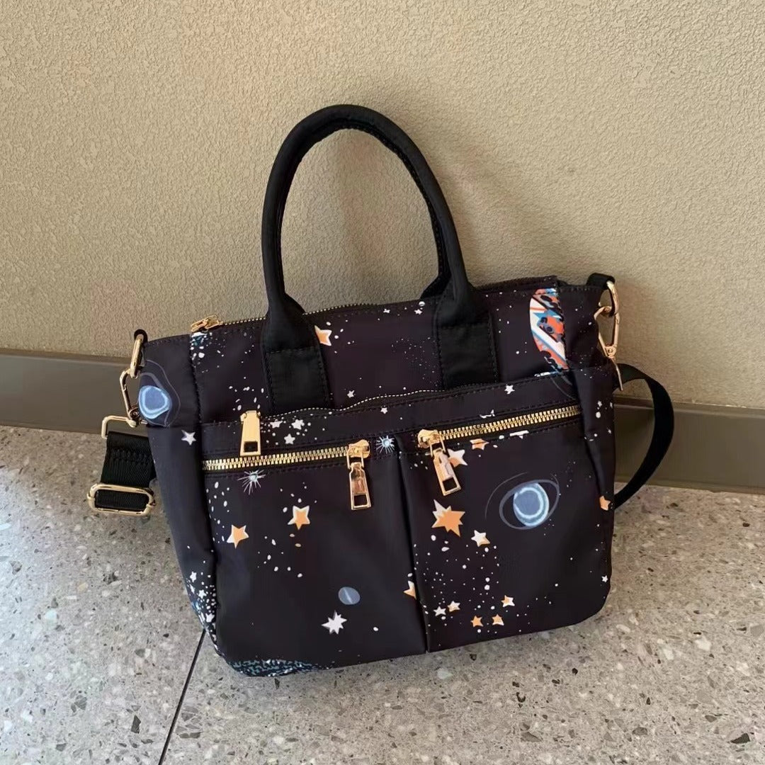 Waterproof Lightweight Nylon Cloth Versatile Simple Crossbody Bags