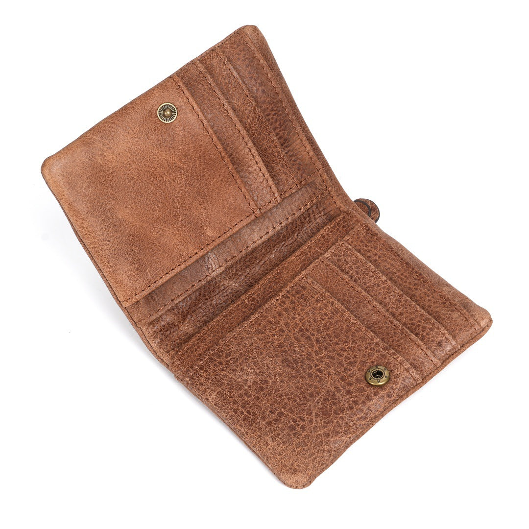 Men's Cowhide Genuine Leather Short Top Layer Men's Wallet