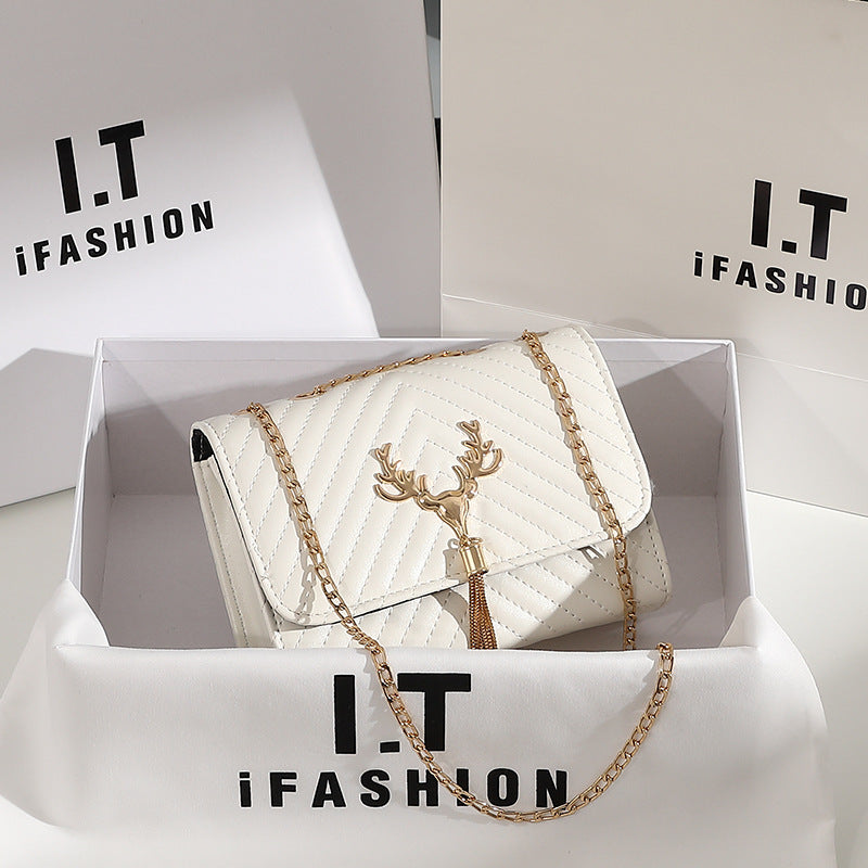 Versatile Glamorous Cool Women's Style Chain Women's Messenger Bag