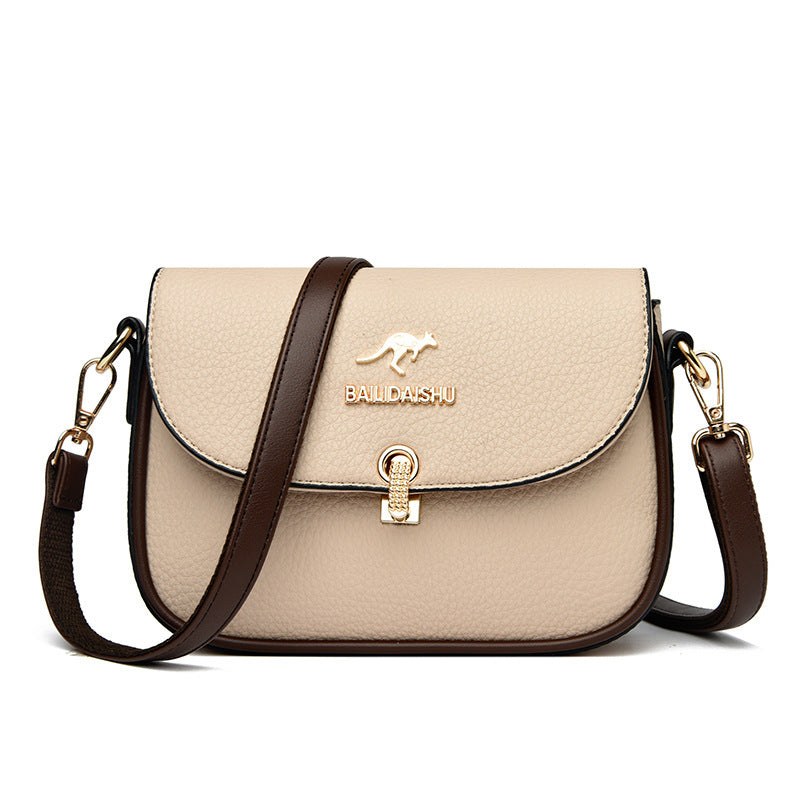 Women's Genuine Leather Soft Fashion Mother-in-law Crossbody Bags