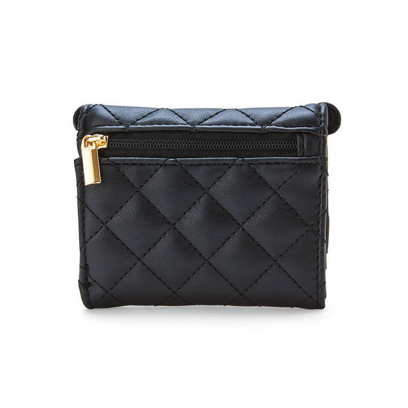 Short Black Clow Three-dimensional Cartoon Head Ladies Wallet