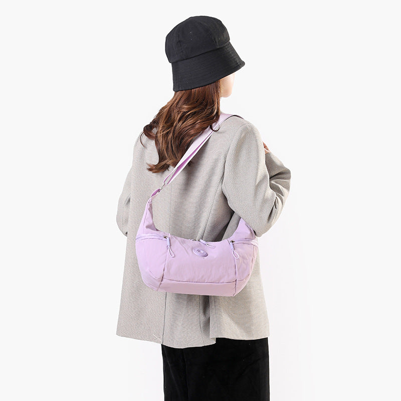 Women's Large Capacity Fashion Simple Underarm Lightweight Bags