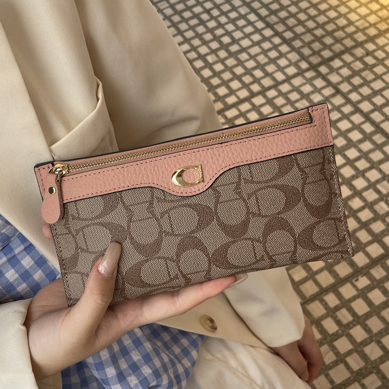 Women's Long Fashionable High-grade Design Mobile Ladies Wallet