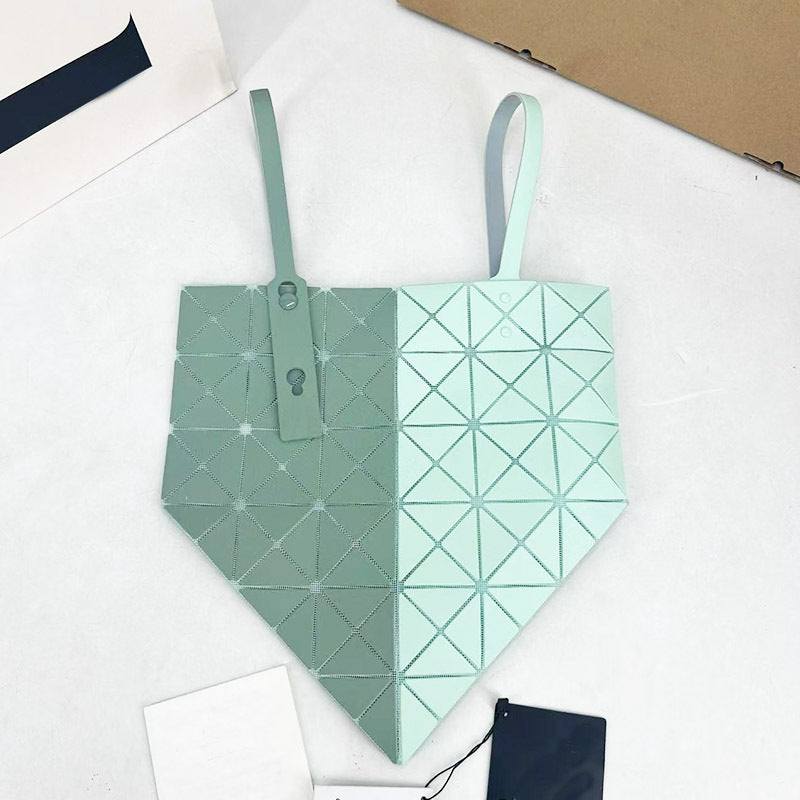 Double-sided Frosted Rhombus Single Portable Female Bags