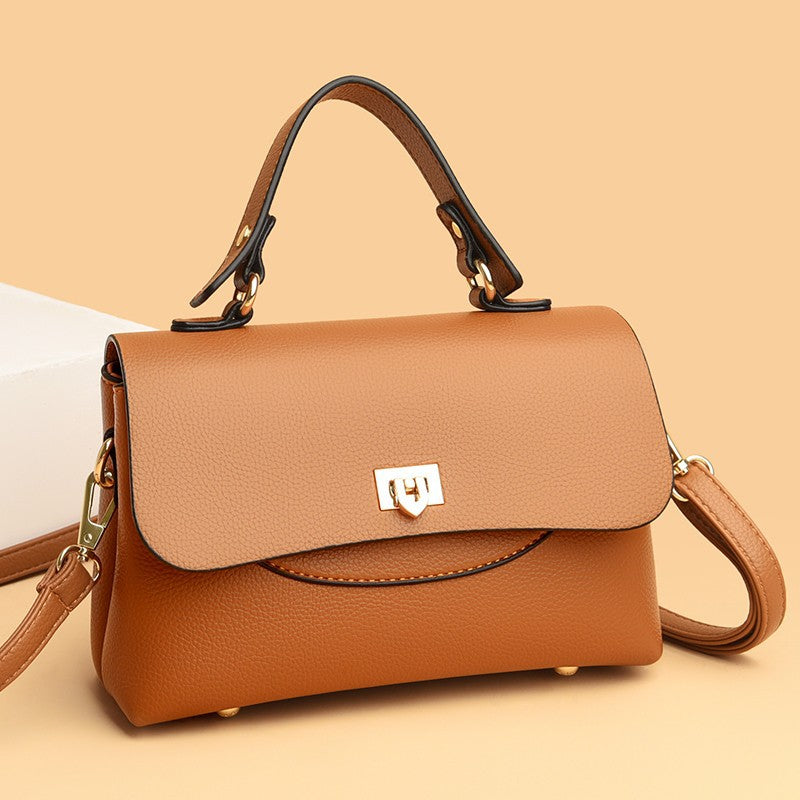 Elegant Classic Soft Stylish Textured High Crossbody Bags