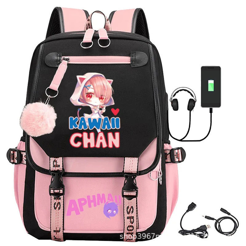 Style Simple Junior's Female Lightweight Large Backpacks