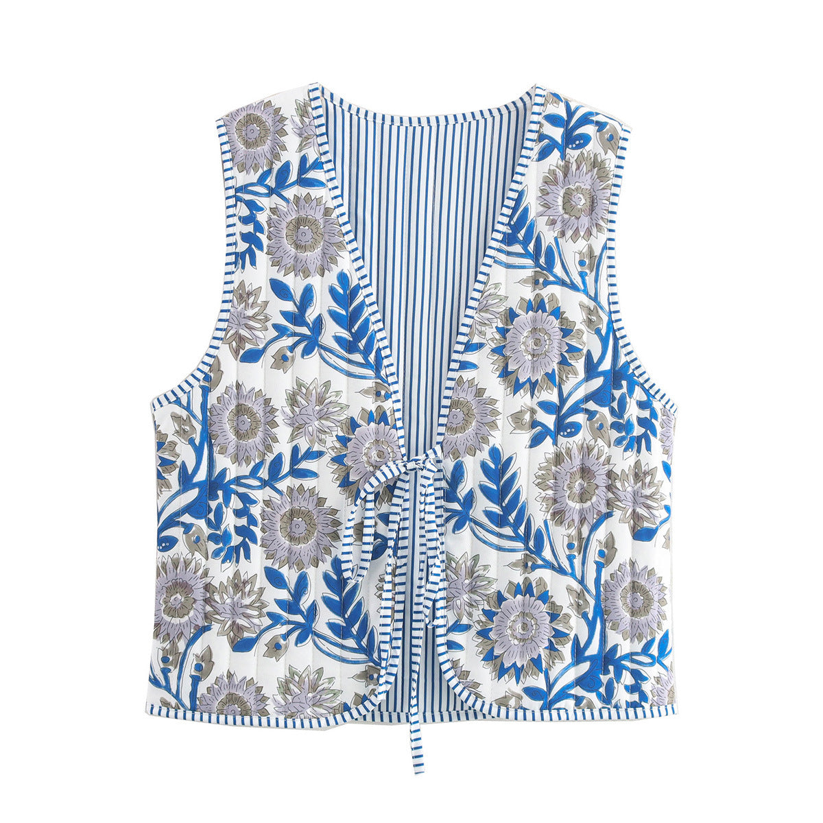 Women's Elegant Pretty Street Fashion Double-sided Vests